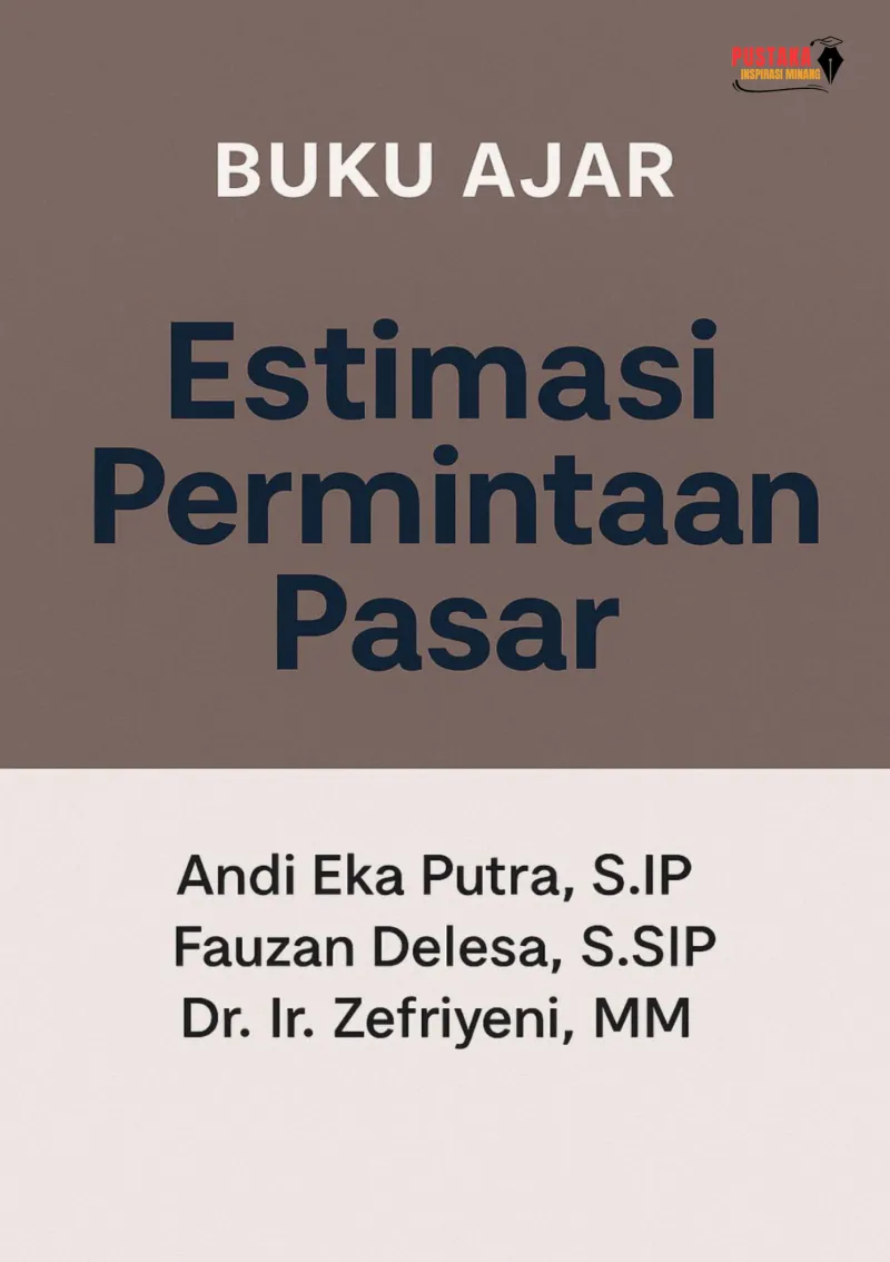 Buku Ajar Estimasi Permintaan Pasar
